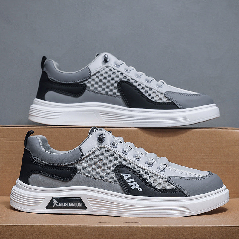 Conrad | Mens Trainers Sports Shoes Breathable Mesh Casual Running Sneakers - 3