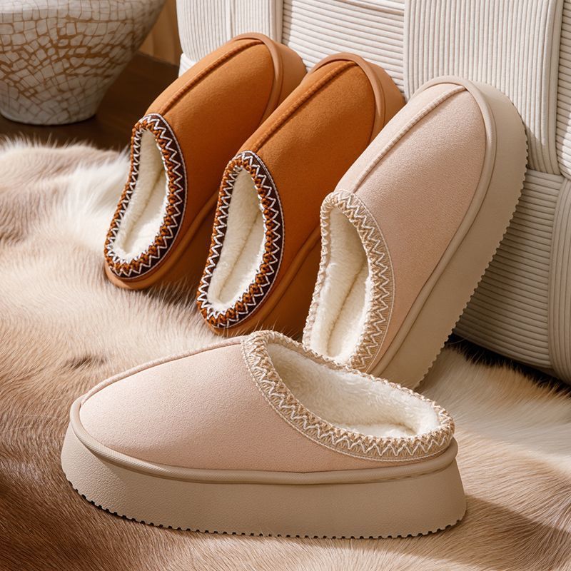 Dax | Womens Slippers Fluffy Warm Memory Foam House Slippers