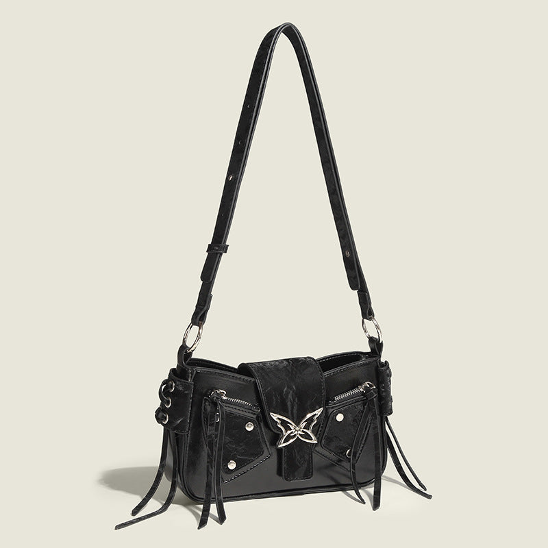 Aldo | Womens Crossbody Bag Bow Motorcycle Shoulder Handbag