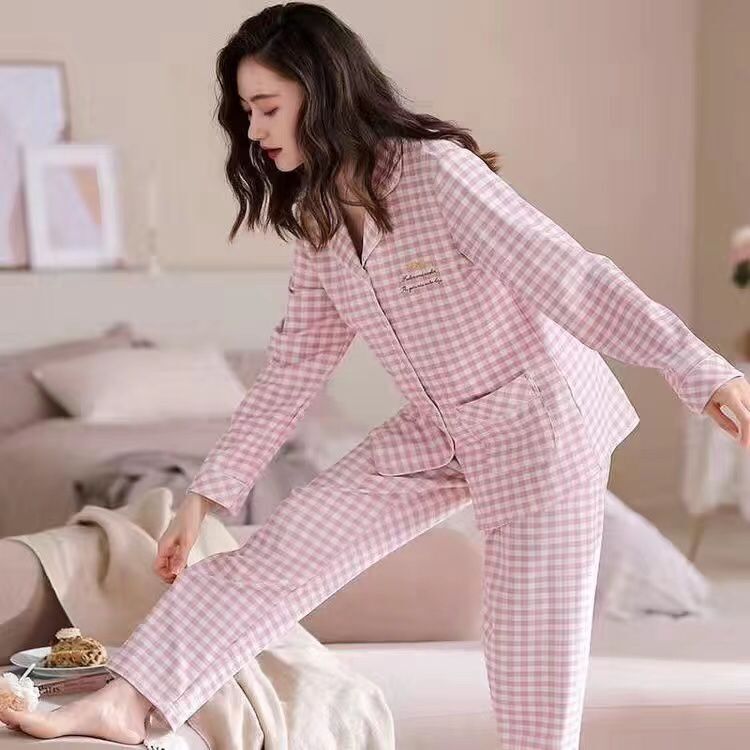 Arabella | Womens Cotton Long Sleeve Pyjama Set