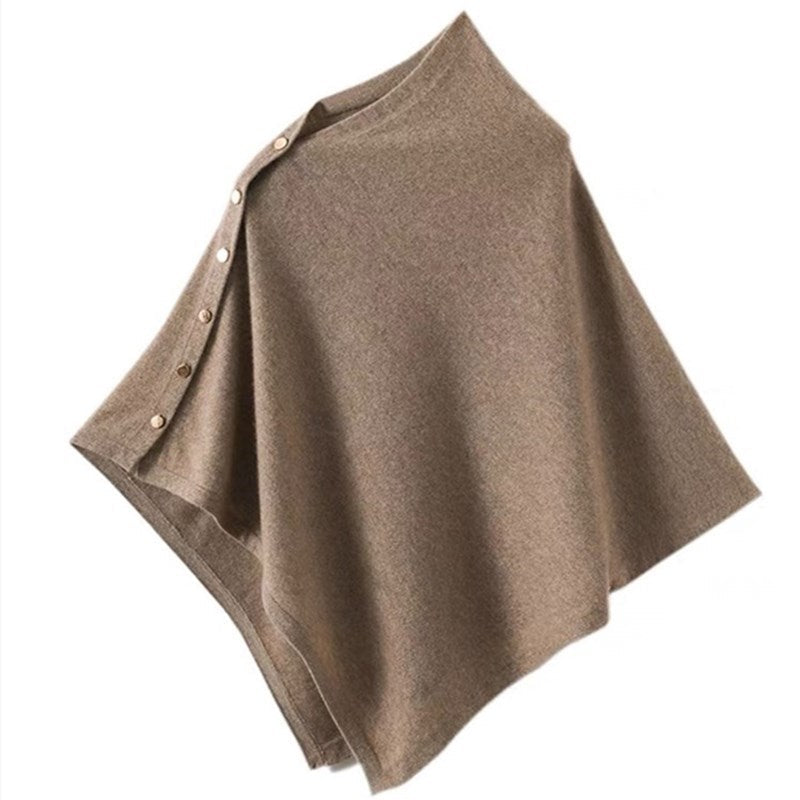 Adelaide | Womens Shawl Cape Cashmere Poncho Wrap Scarf Warm Wrap