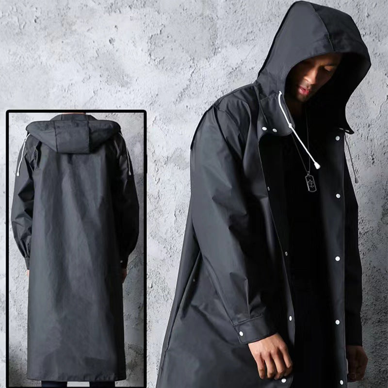 Winifred | Womens Waterproof Hooded Raincoat Rain Poncho