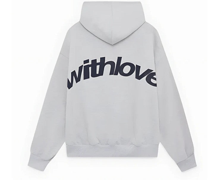 Leif | Womens Hoodies Hooded Sweatshirt Letter Print Long Sleeve Jacket - 6