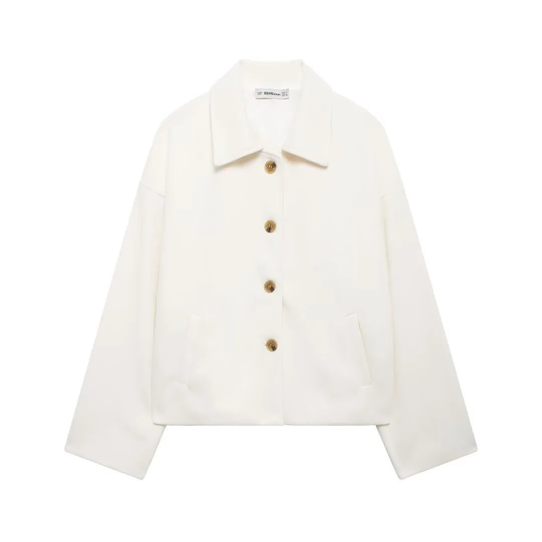 Adele | Womens Vintage Tweed Blazer Jacket - 3