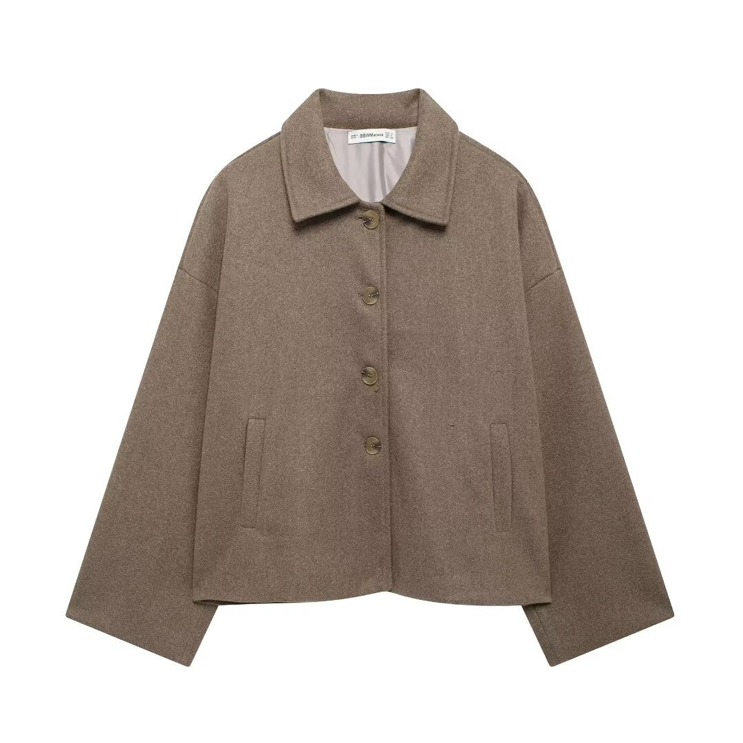 Adele | Womens Vintage Tweed Blazer Jacket - 4