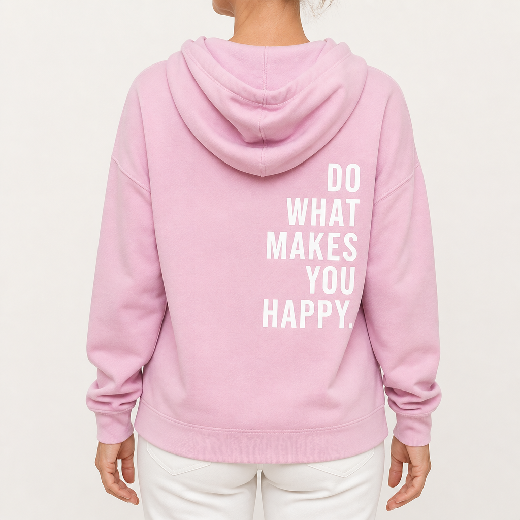 Adeline | Womens Hooded Vintage Letter Print Loose Pullover Sweater, Multi