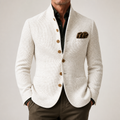 Alaric | Mens Winter Jacket Retro Casual Autumn Warm Outerwear, White