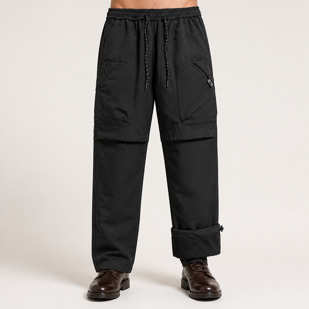 Alba | Mens Walking Trousers Waterproof Hiking Outdoor Tactical Pants, Black 2