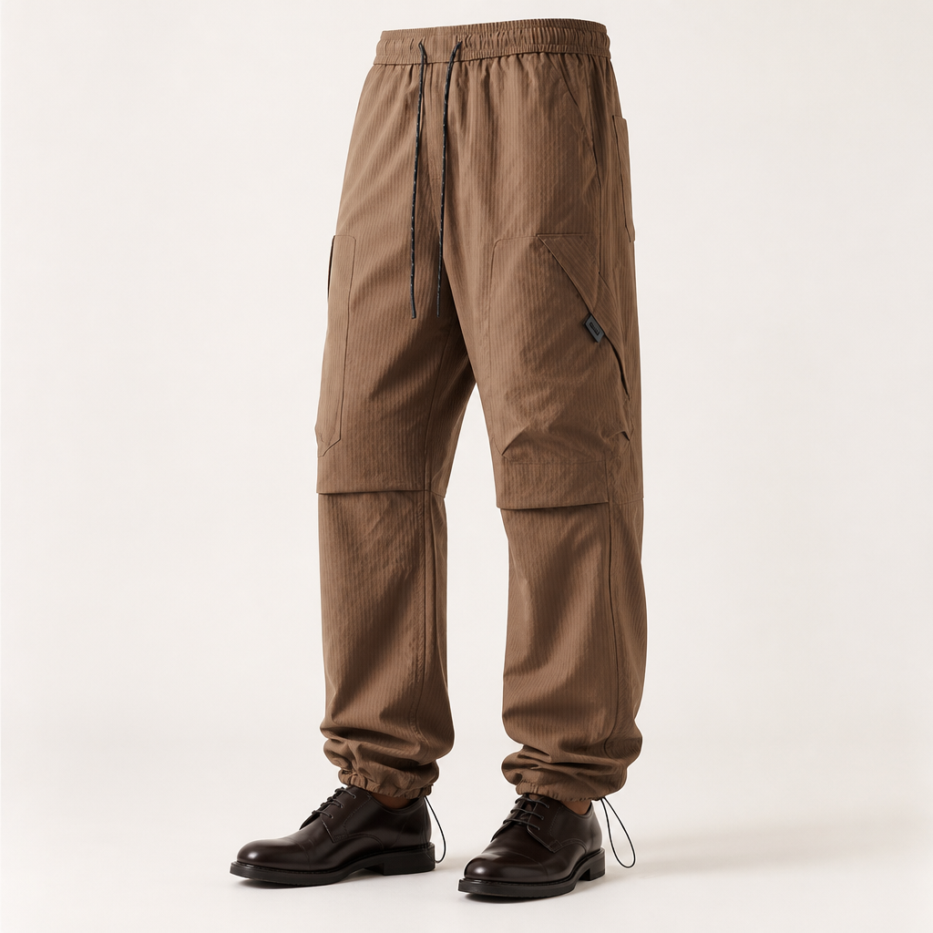 Alba | Mens Walking Trousers Waterproof Hiking Outdoor Tactical Pants, Brown 3