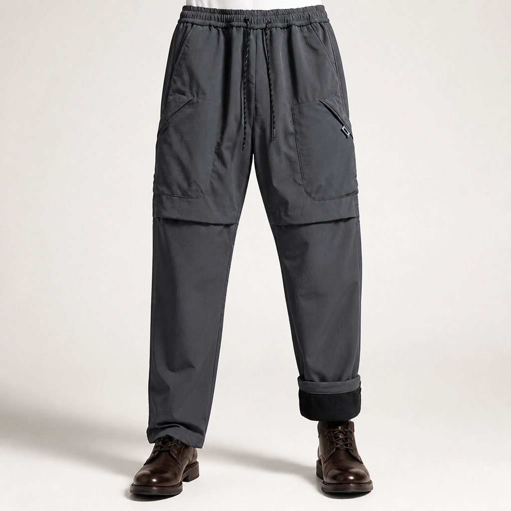 Alba | Mens Walking Trousers Waterproof Hiking Outdoor Tactical Pants, Gray 2