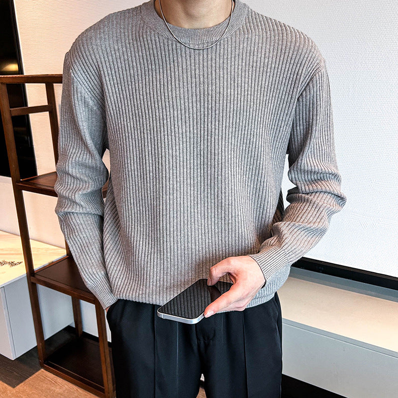 Alistair | Mens Turtleneck Knitted Jumper Business Base Layer - 7