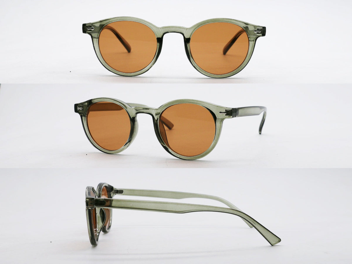 Auden | Womens Retro Round UV400 Sunglasses - Colour 4