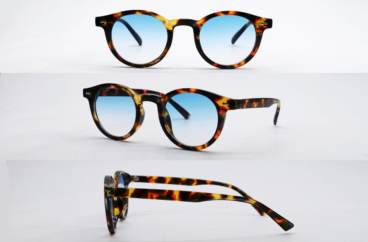 Auden | Womens Retro Round UV400 Sunglasses - Colour 6