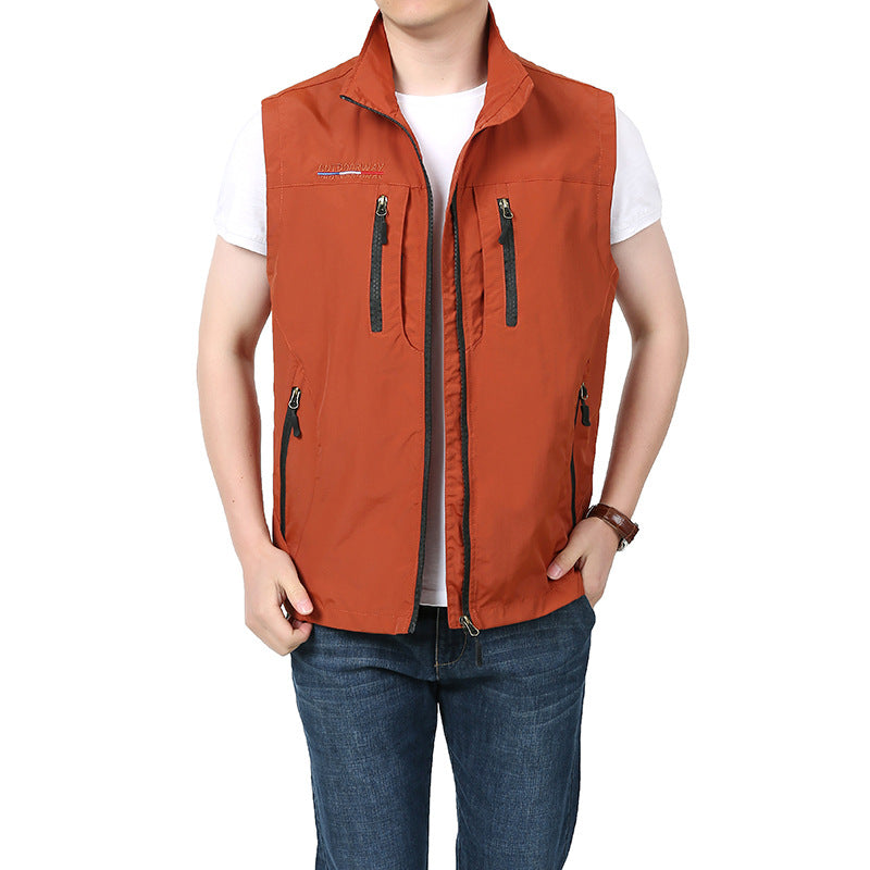 Brennan | Mens Quick Dry Pocket Outdoor Work Gilet Vest - 2