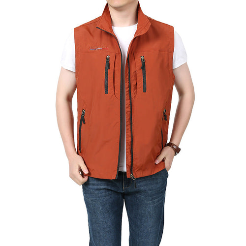 Brennan | Mens Quick Dry Pocket Outdoor Work Gilet Vest - 2