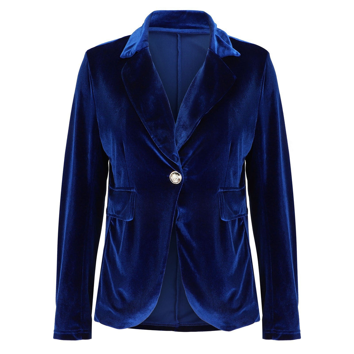 Camille | Womens Slim Fit Velvet Blazer - 10