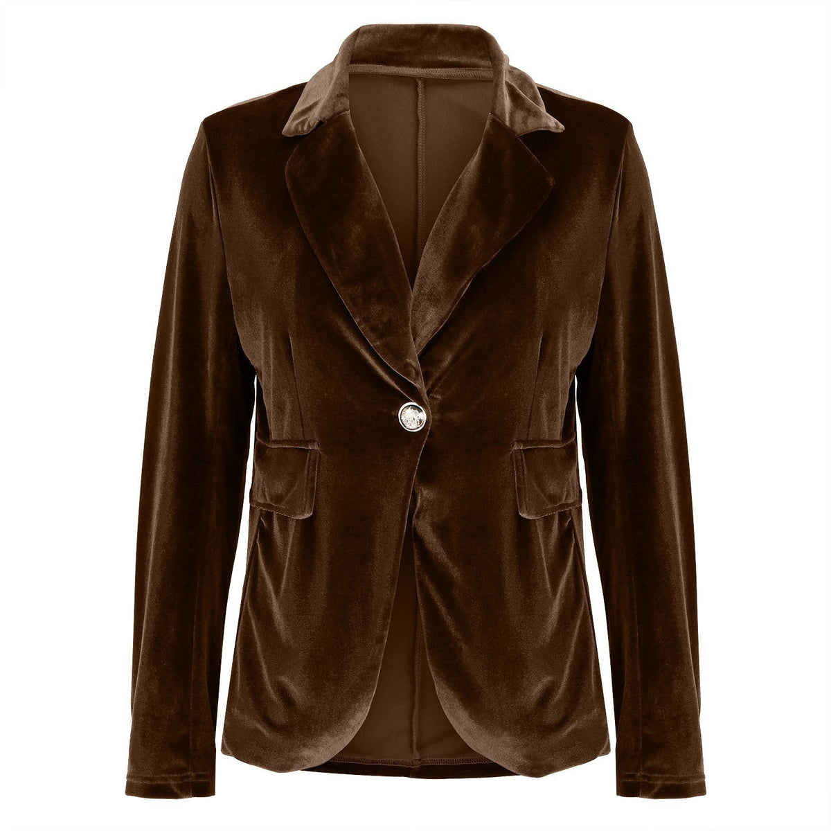 Camille | Womens Slim Fit Velvet Blazer - 15