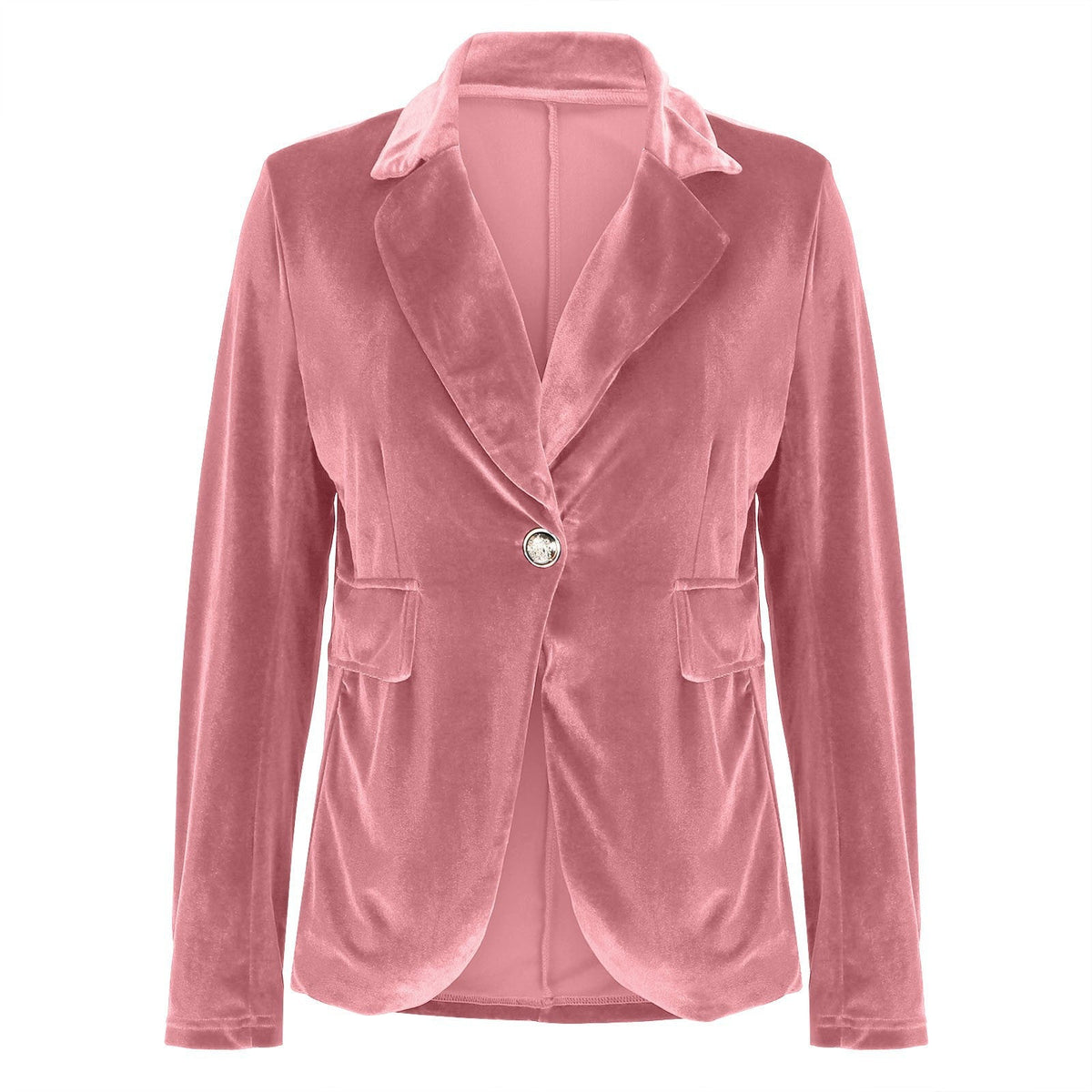 Camille | Womens Slim Fit Velvet Blazer - 17