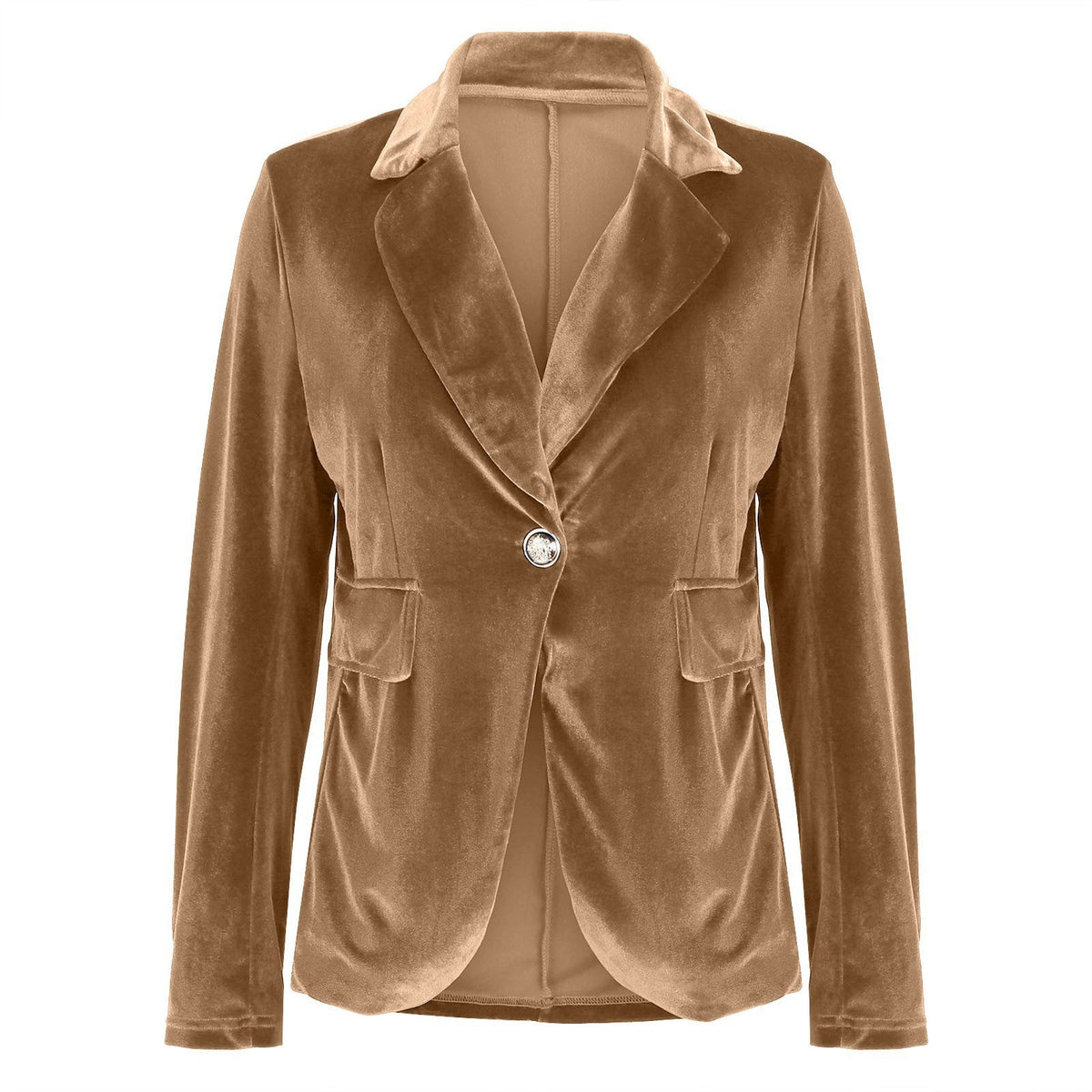 Camille | Womens Slim Fit Velvet Blazer - 19
