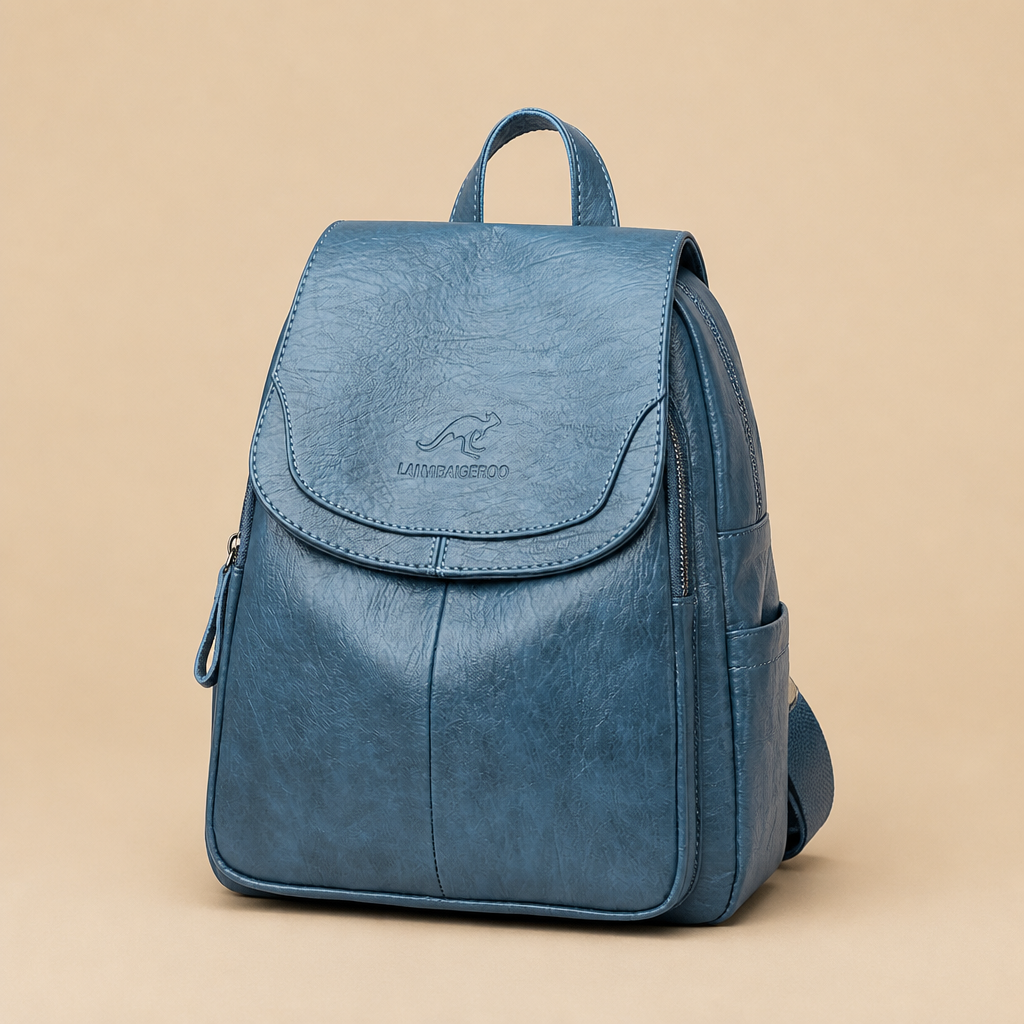 Casimir | Womens Large Capacity Travel School Shoulder Backpack Bag, Light Blue