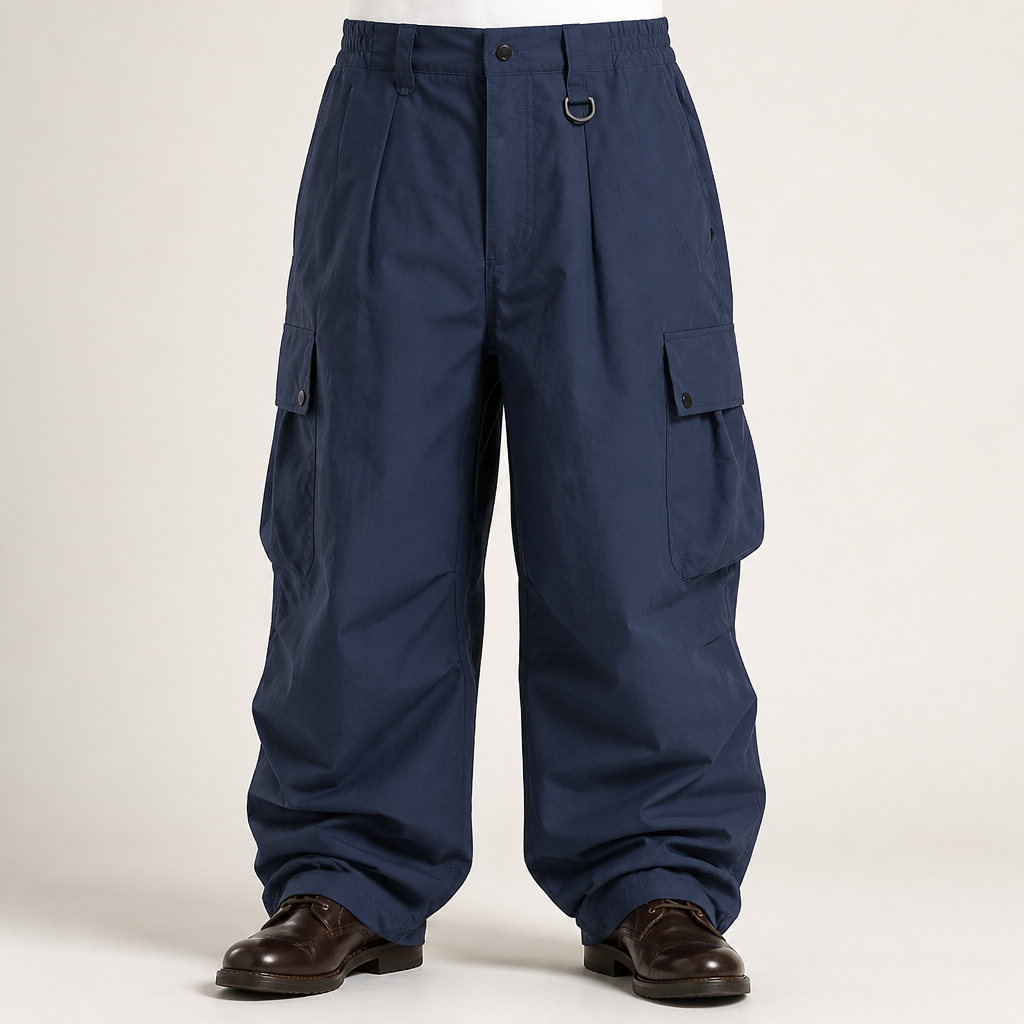 Caspar | Mens Ski Trousers Waterproof Windproof Snowboard Salopettes, Navy Blue