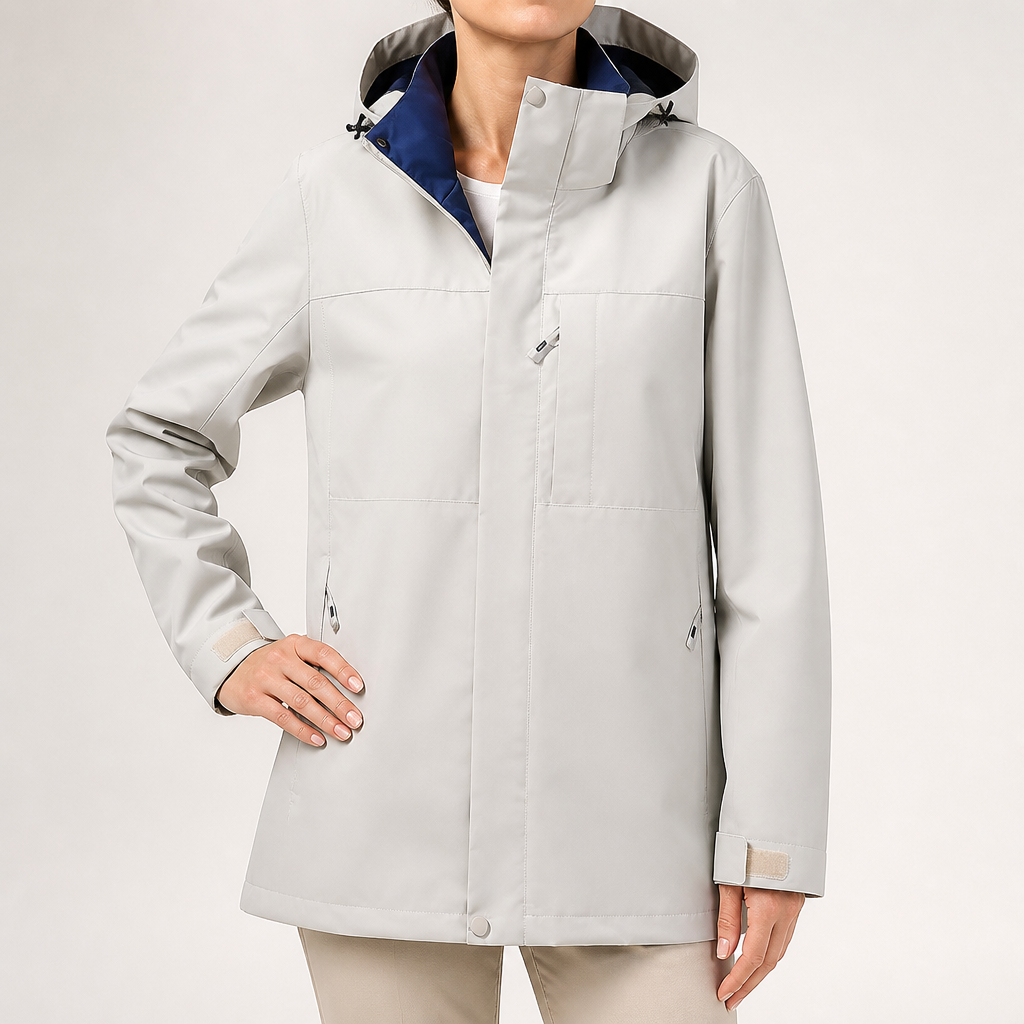Cassian | Womens Waterproof Jacket Windproof Lightweight Hooded Outdoor Coat, Design 1