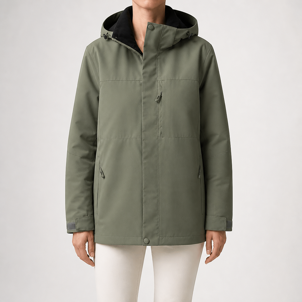 Cassian | Womens Waterproof Jacket Windproof Lightweight Hooded Outdoor Coat, Design 2