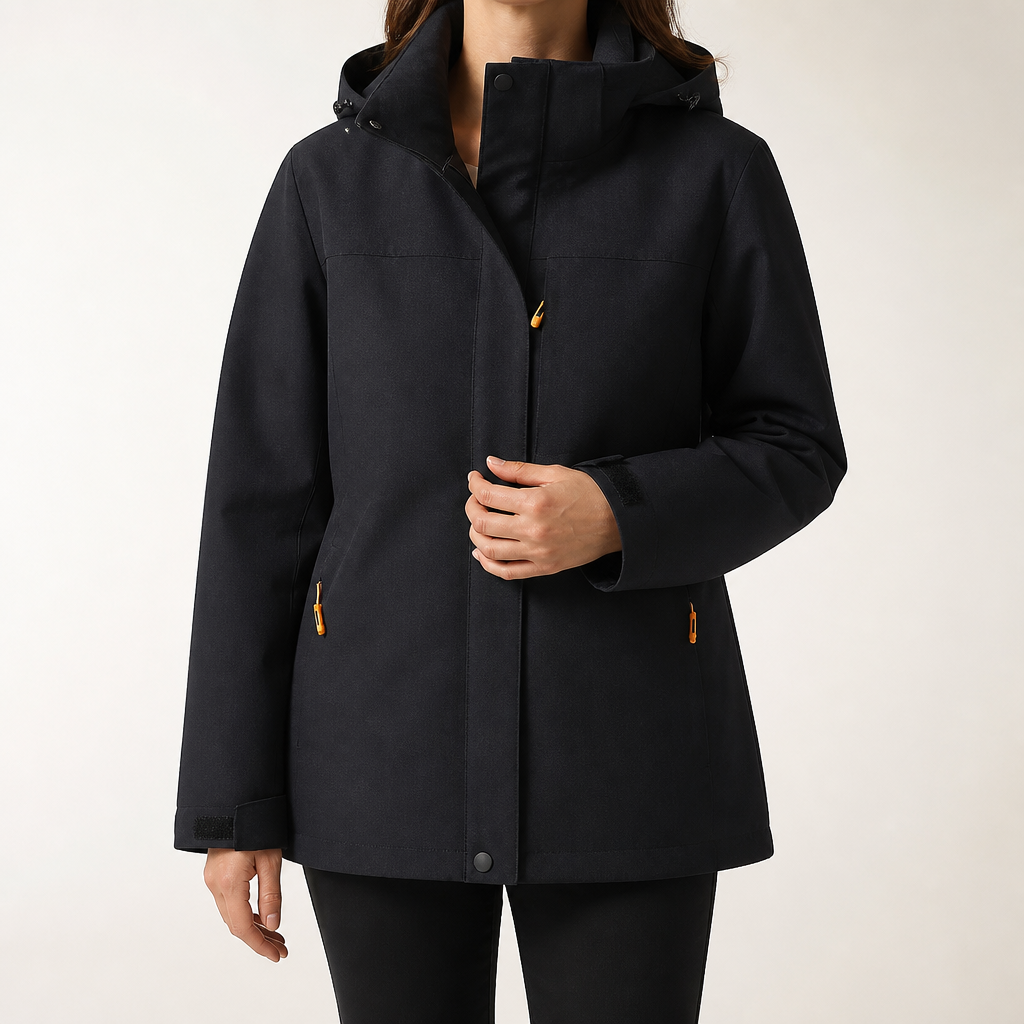 Cassian | Womens Waterproof Jacket Windproof Lightweight Hooded Outdoor Coat, Design 4