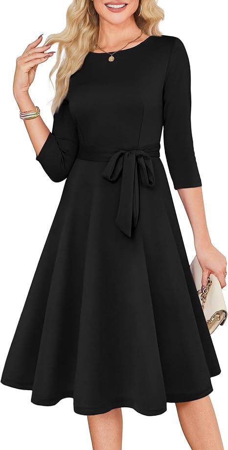 Celeste | Cocktail A Line Midi Wedding Guest Formal Dresses - 3