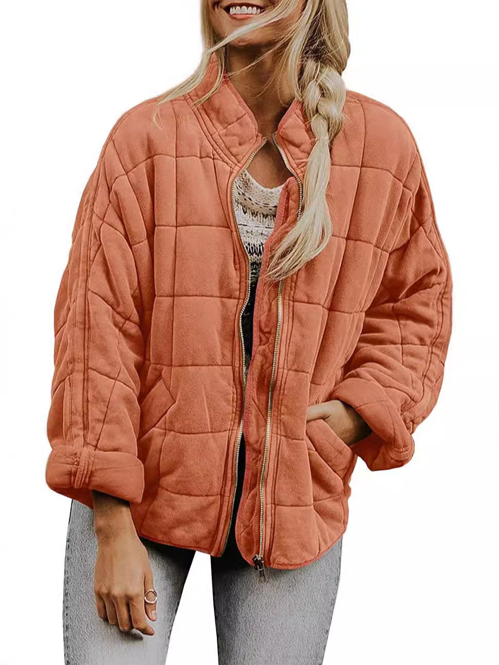 Cilla | Womens Stand Collar Padded Jacket - 2
