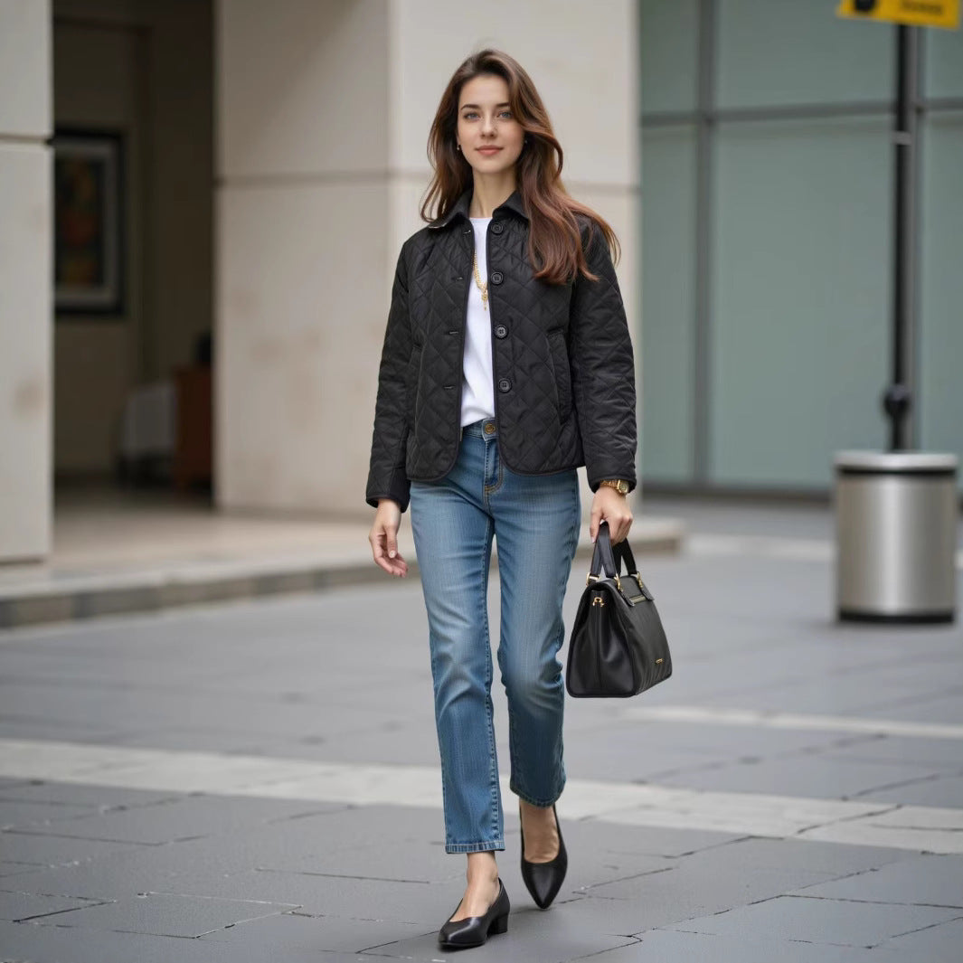 Clara | Womens Quilted Slim Fit Winter Jacket