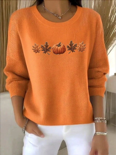 Clementine | Womens Round Neck Long Sleeve Ribbed Top - 9