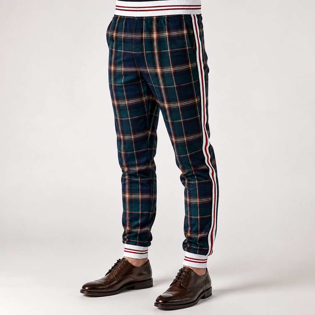 Cleo | Mens Tracksuit Shacket Two Piece Set Jacket Trousers Casual, Design 11