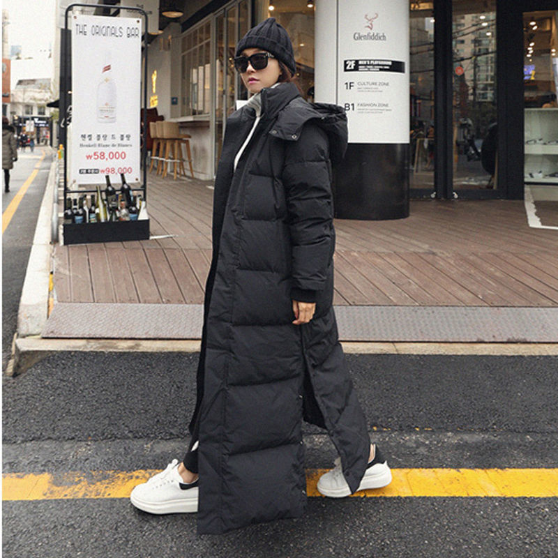 Cordelia | Womens Longline Padded Cotton Coat - 2