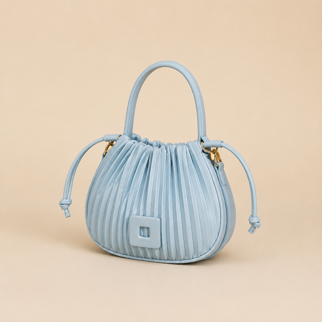 Cyril | Womens Shoulder Bag Crossbody Designer Handbag Small, Blue