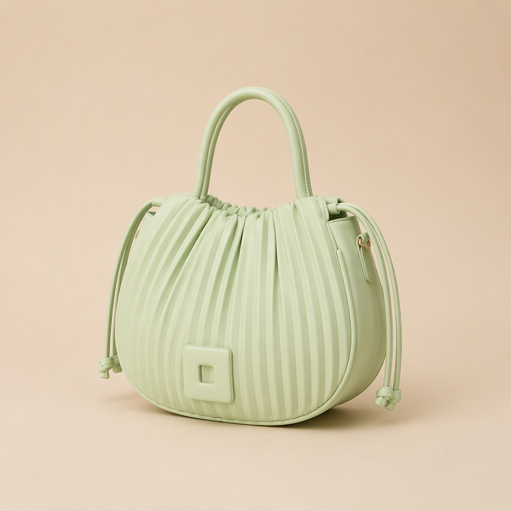 Cyril | Womens Shoulder Bag Crossbody Designer Handbag Small, Light Green