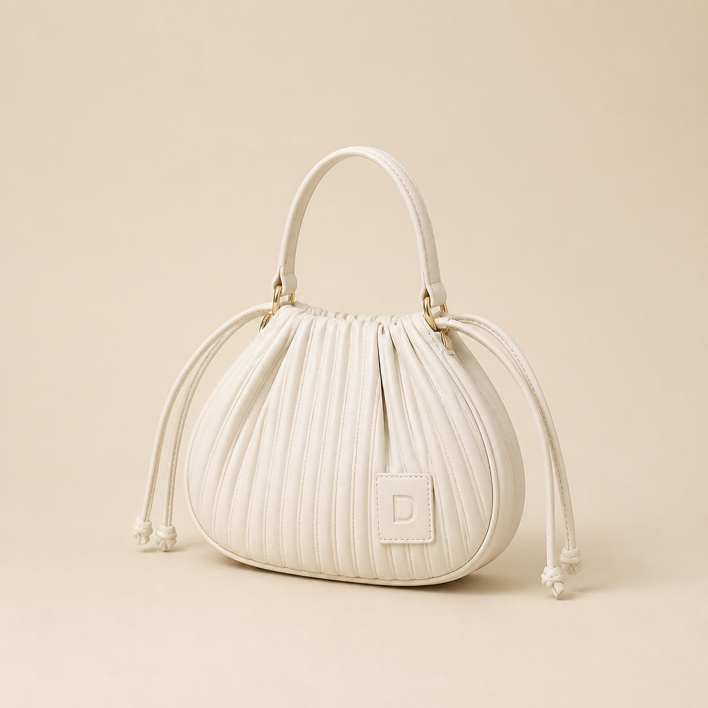 Cyril | Womens Shoulder Bag Crossbody Designer Handbag Small, Off White