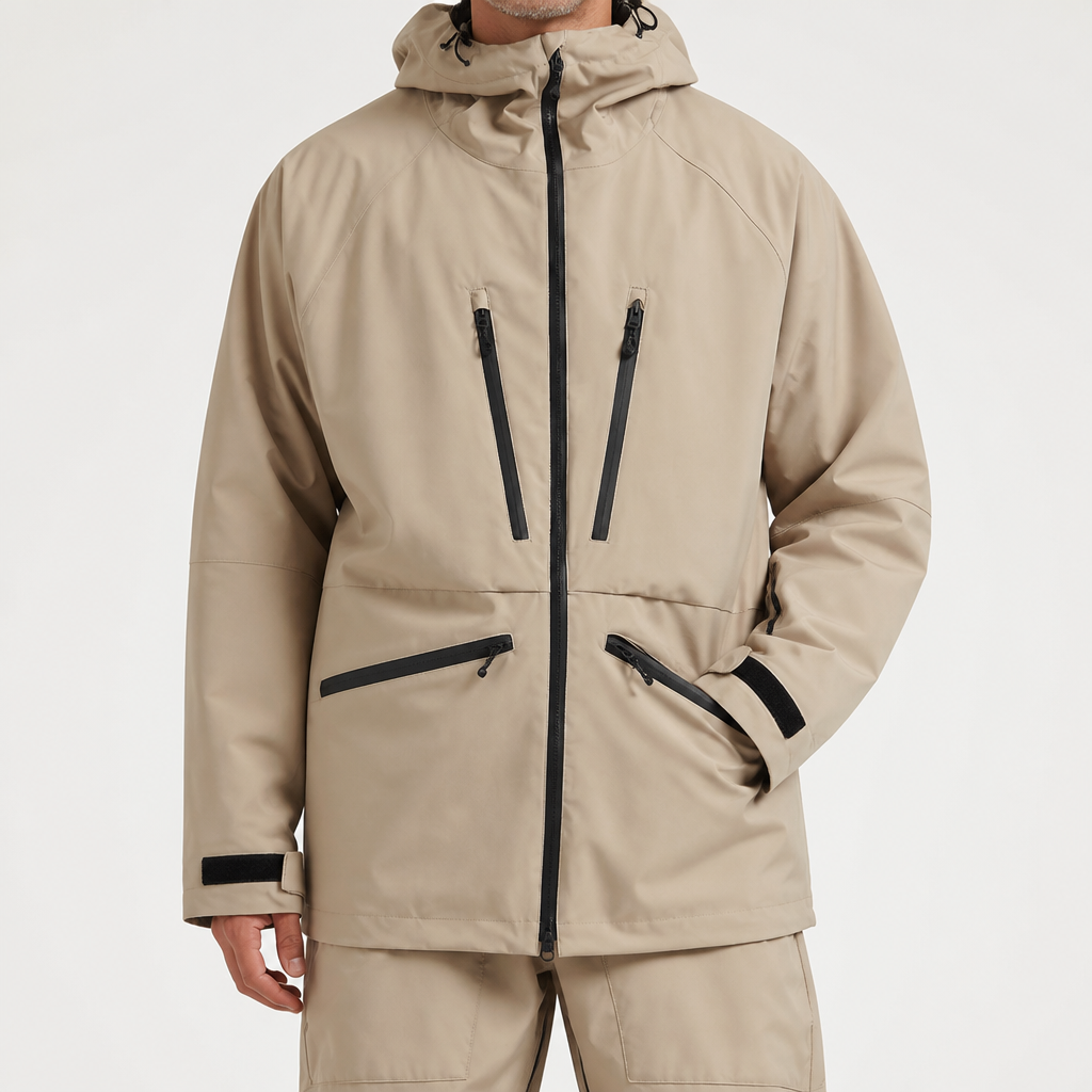 Elke | Mens Ski Jacket Waterproof Windproof Snowboard Winter Coat, Design 5