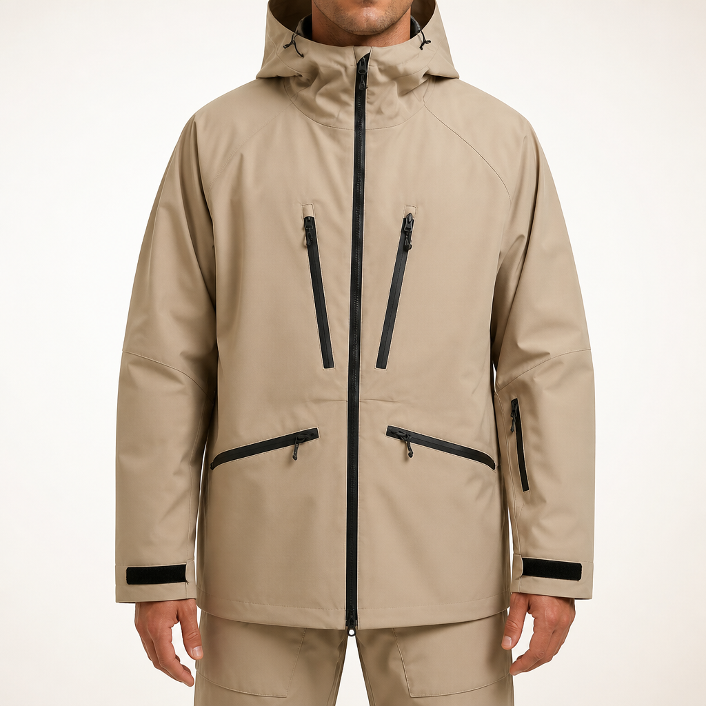 Elke | Mens Ski Jacket Waterproof Windproof Snowboard Winter Coat, Design 6