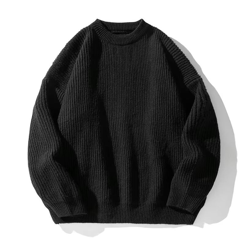 Everett | Mens Heavy Rib Knitted Jumper Loose - 6