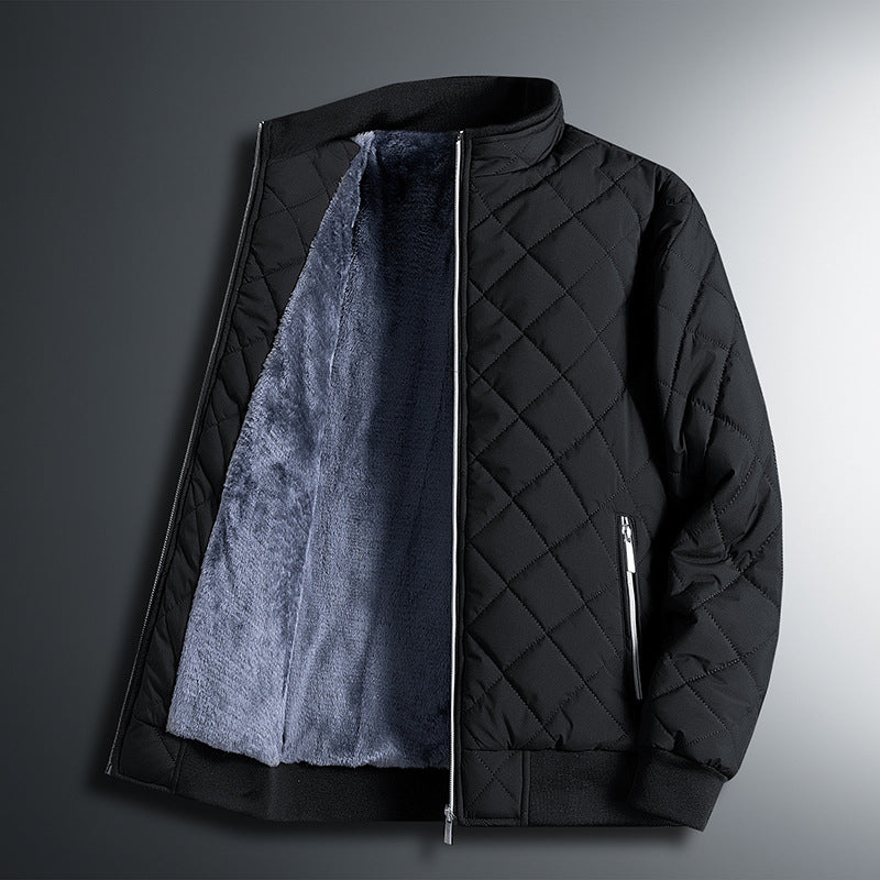 Ferris | Mens Quilted Fleece Lined Winter Jacket