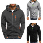 Flynn | Mens Zip Hooded Sports Jacket - 1