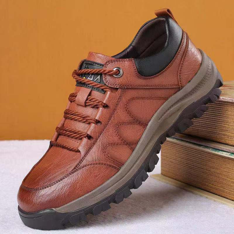 Franklin | Mens British Non Slip Leather Casual Smart Shoes - 2