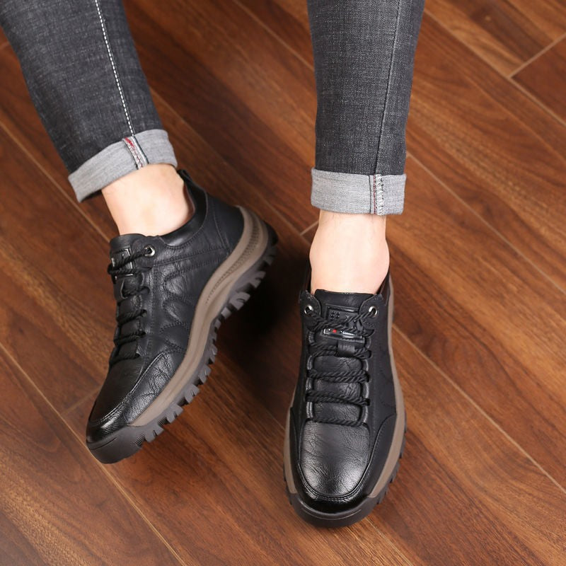 Franklin | Mens British Non Slip Leather Casual Smart Shoes - 3