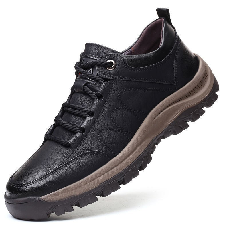 Franklin | Mens British Non Slip Leather Casual Smart Shoes - 5