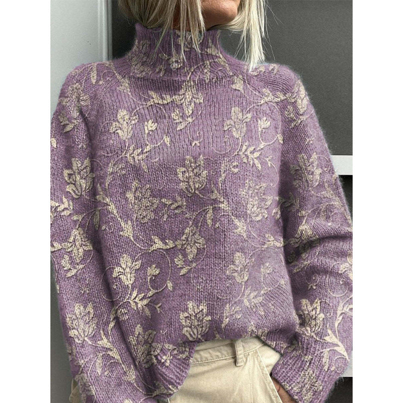 Georgiana | Womens Printed Cape Cardigan Soft Knit Wrap - 7