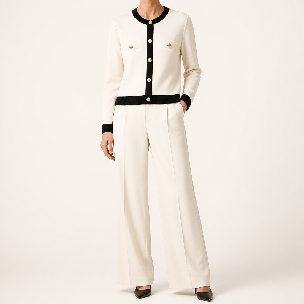 Georgina | Womens Cardigan Knit Gold Button Soft Knitted Cardigan, Apricot
