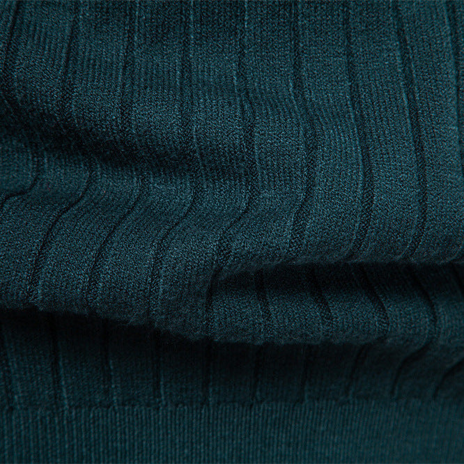 Gideon | Mens Knitted Jumper Roll Neck Pullover Warm Winter Sweater - 4