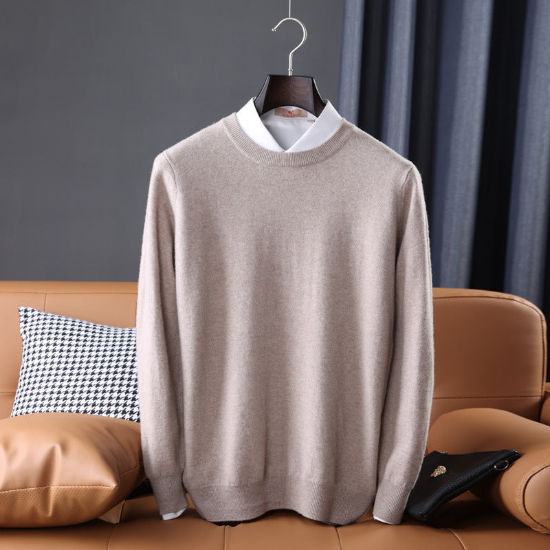 Gideon | Mens V Neck Loose Knitted Jumper - 10