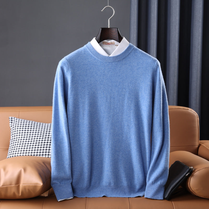 Gideon | Mens V Neck Loose Knitted Jumper - 6